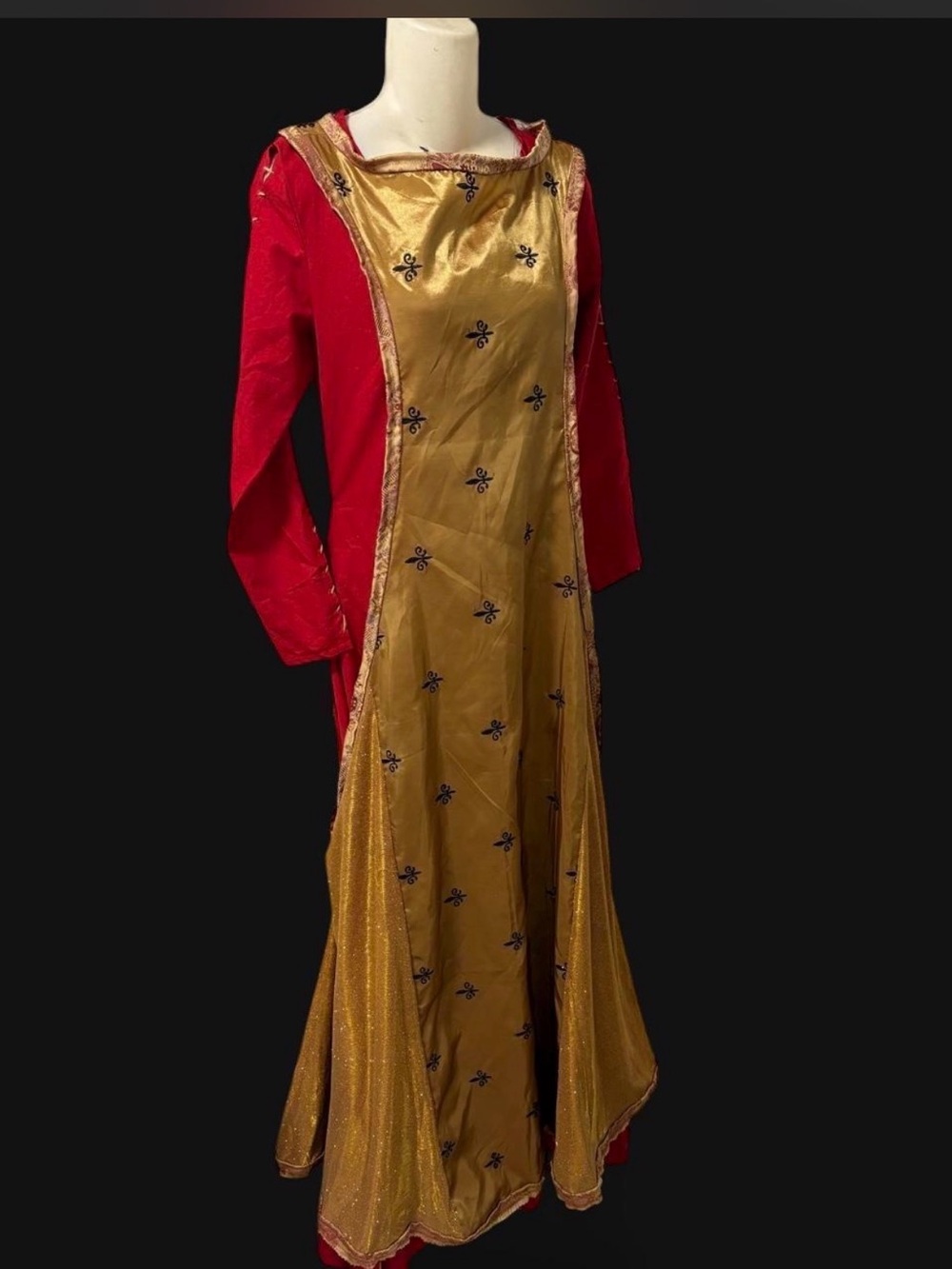 Handmade medieval princess dress